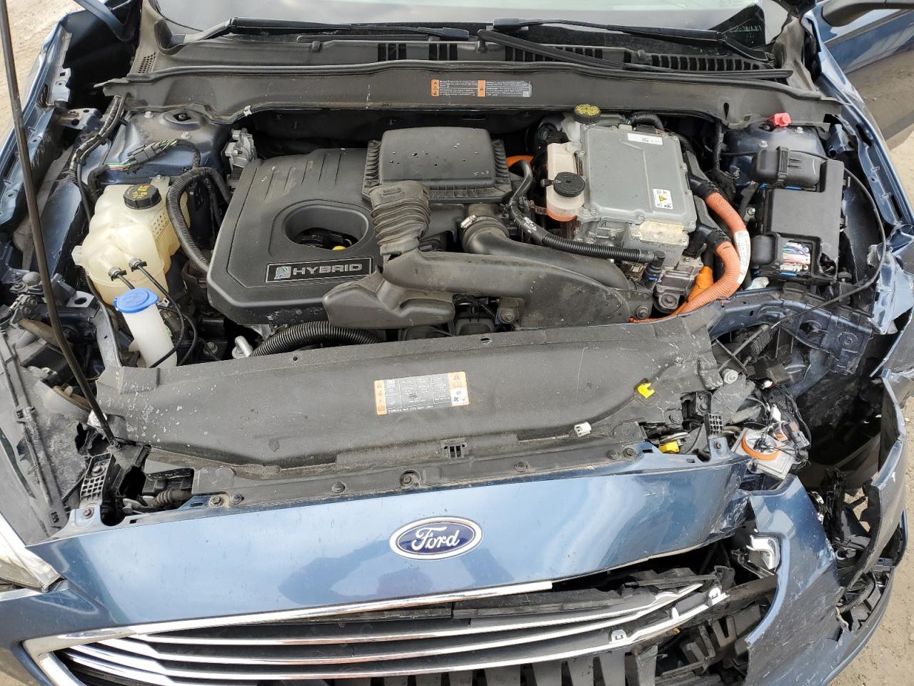 2019 Ford Fusion VIN 3FA6P0LUXKR128503 Copart auction photo, front end / minor dent/scratches damage thumbnail 13