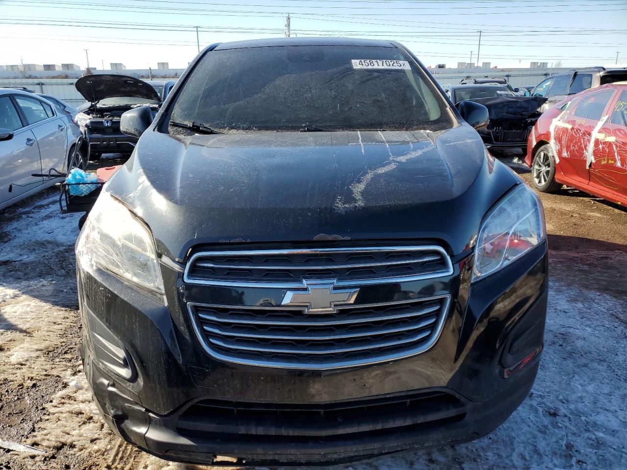 2015 Chevrolet Trax VIN 3GNCJPSB5FL227317 Copart auction photo, front end / minor dent/scratches damage thumbnail 5