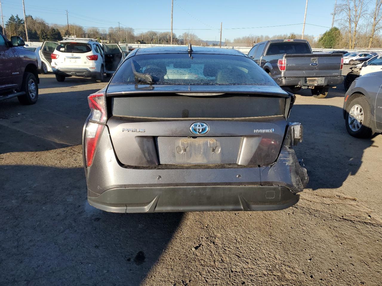 2017 Toyota Prius VIN JTDKARFU9H3033061 Copart auction photo, rear end / undercarriage damage thumbnail 6