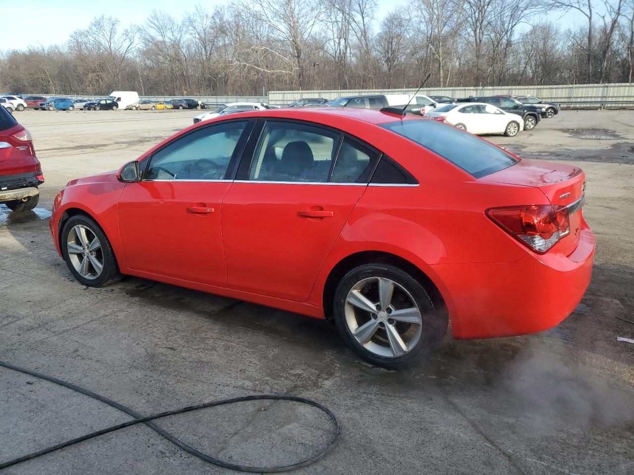 2015 Chevrolet Cruze VIN 1G1PE5SB0F7294682 Copart auction photo, rear end / side damage thumbnail 2
