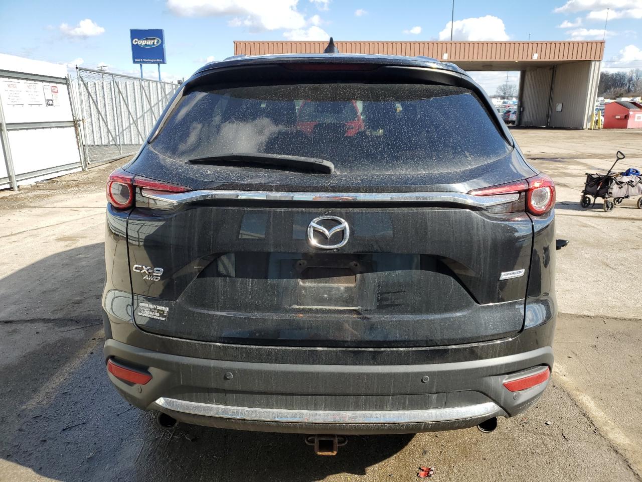 2017 Mazda CX-9 VIN JM3TCBEY3H0142750 Copart auction photo, front end damage thumbnail 6