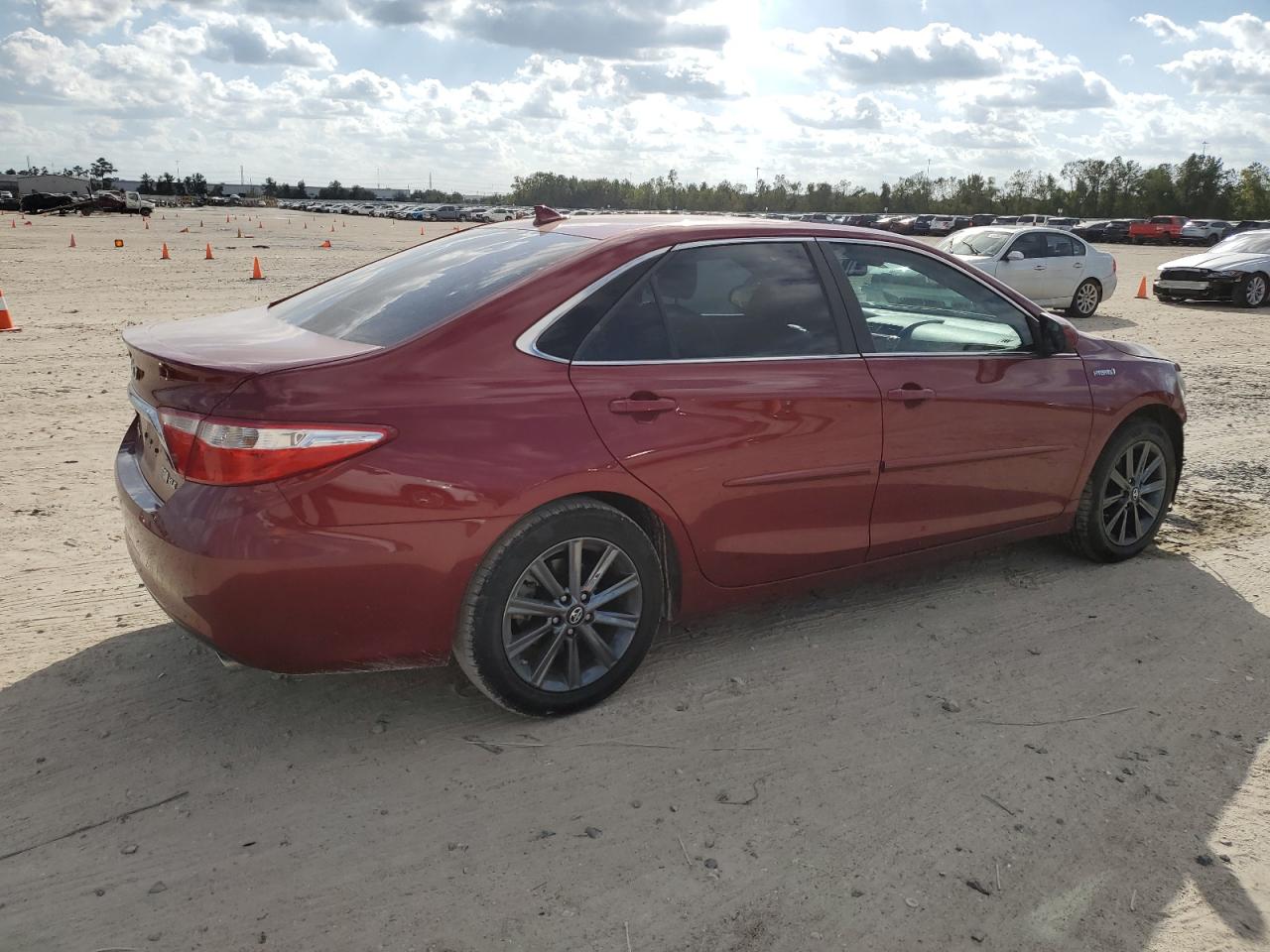 2017 Toyota Camry VIN 4T1BD1FK8HU207778 Copart auction photo, front end damage thumbnail 3
