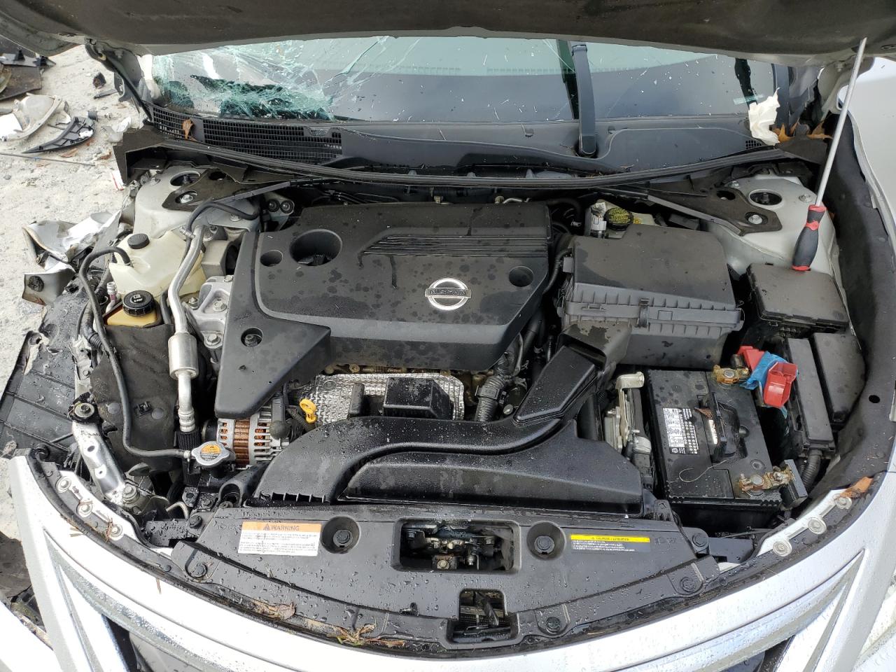 2014 Nissan Altima VIN 1N4AL3AP6EC109499 Copart auction photo, front end / side damage thumbnail 12