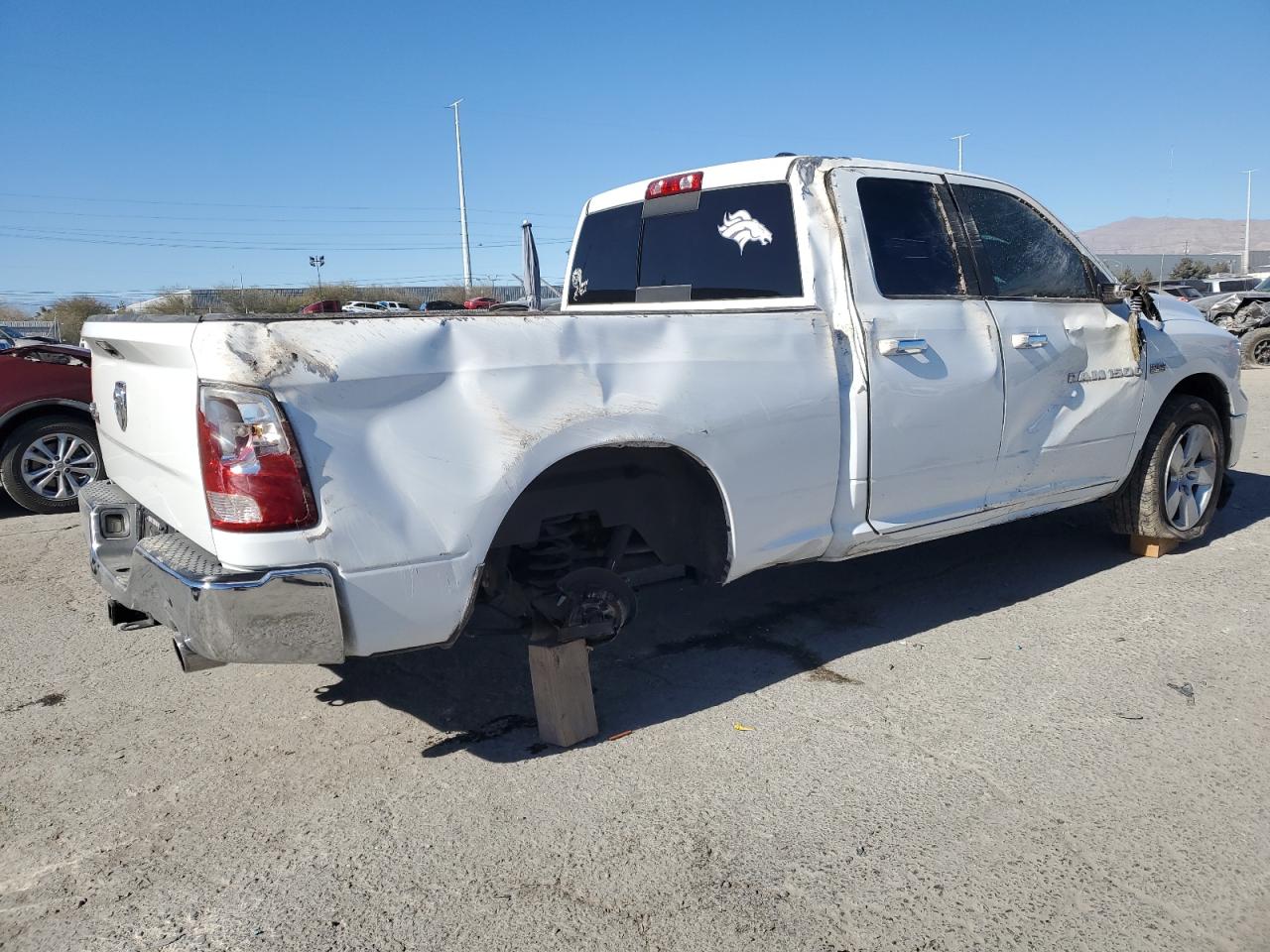 2011 Dodge RAM VIN 1D7RB1GT9BS702242 Copart auction photo, side / all over damage thumbnail 3