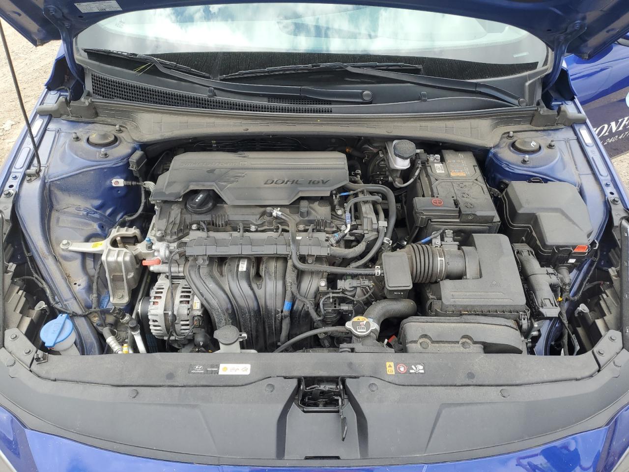 2023 Hyundai Elantra VIN KMHLL4AG0PU594966 Copart auction photo, rear end / minor dent/scratches damage thumbnail 11