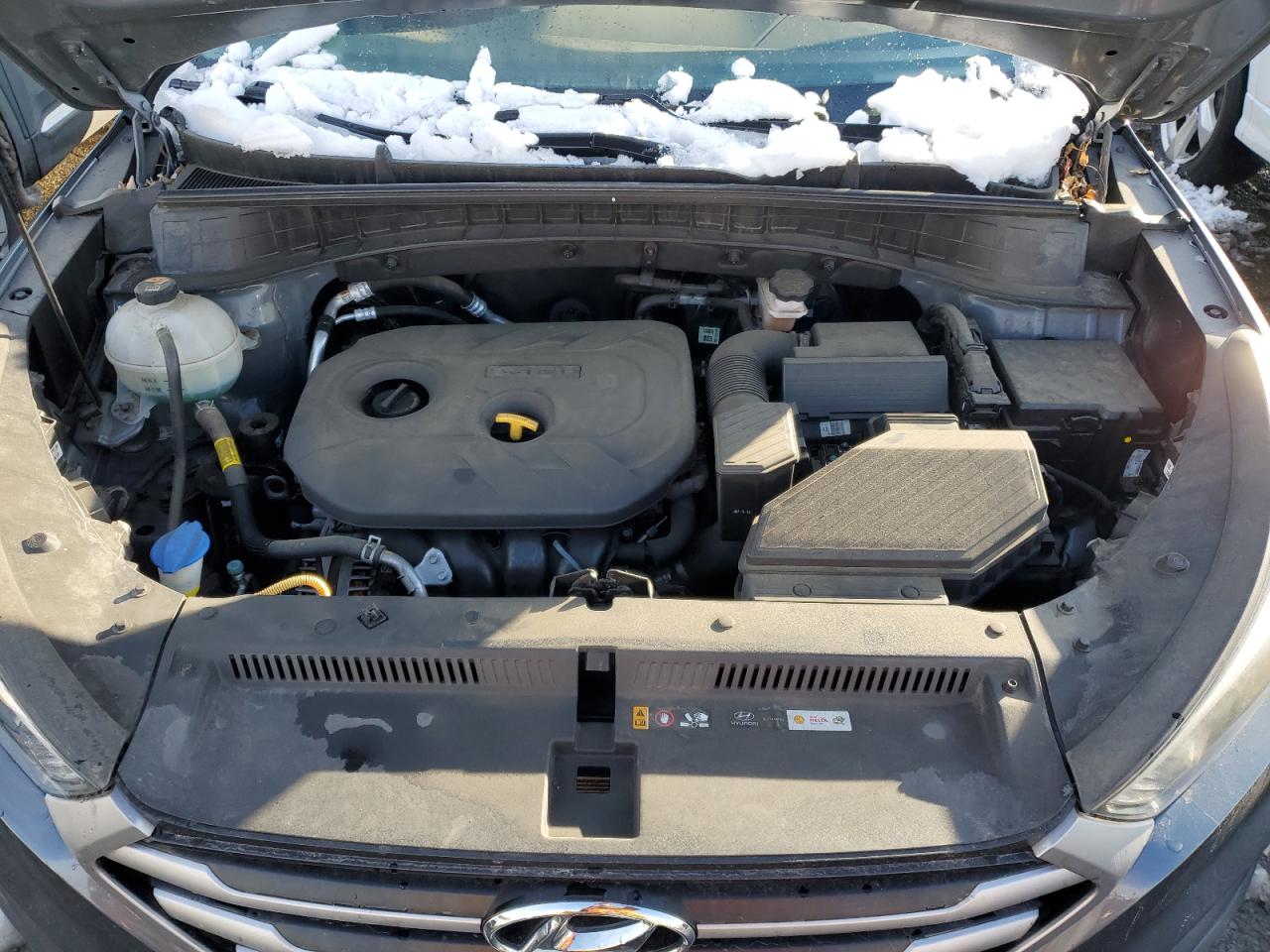 2018 Hyundai Tucson VIN KM8J3CA45JU615812 Copart auction photo, hail / vandalism damage thumbnail 13