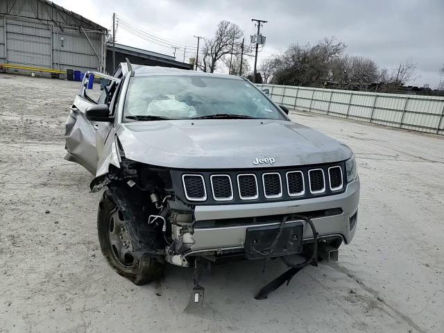 2018 Jeep Compass VIN 3C4NJCAB0JT369014 Copart auction photo, all over damage thumbnail 10