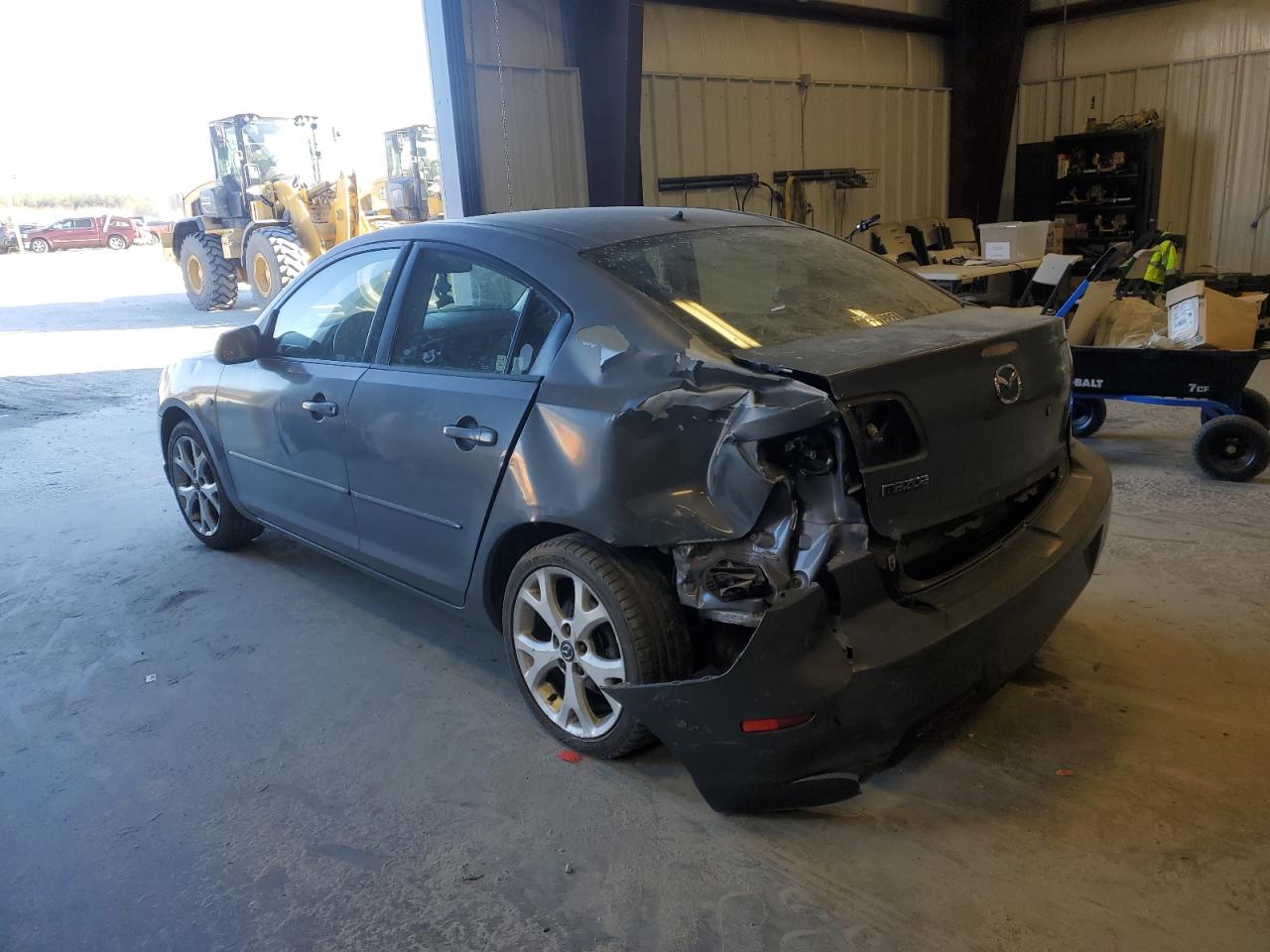 2009 Mazda 3 VIN JM1BK32G791226395 Copart auction photo, rear end damage thumbnail 2