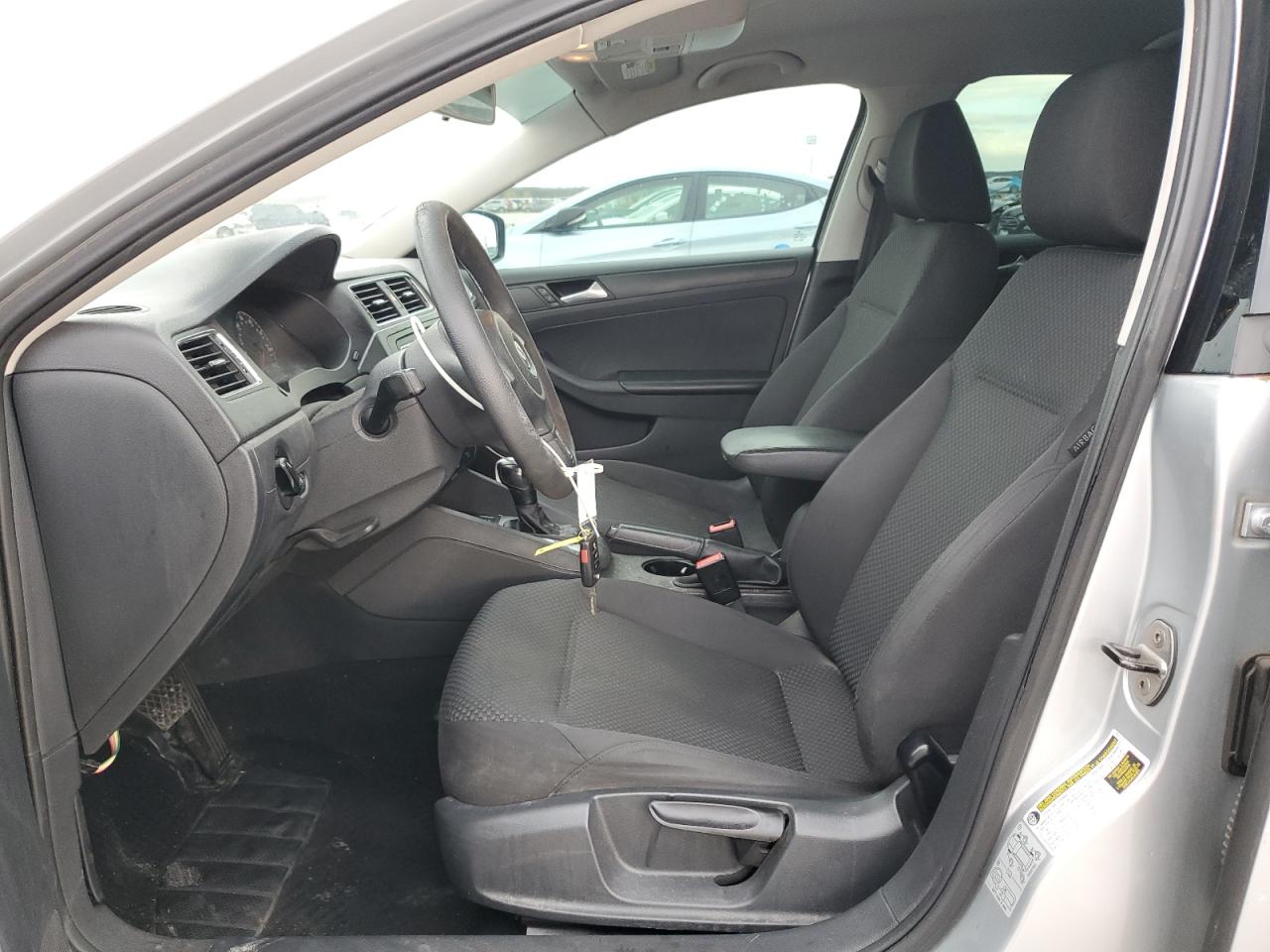 2014 Volkswagen Jetta VIN 3VW2K7AJ0EM311044 Copart auction photo, side / front end damage thumbnail 7