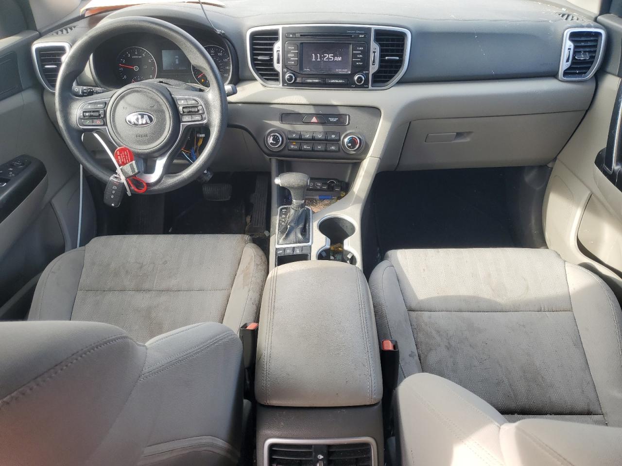 2017 KIA Sportage VIN KNDPMCACXH7180958 Copart auction photo, side damage thumbnail 8