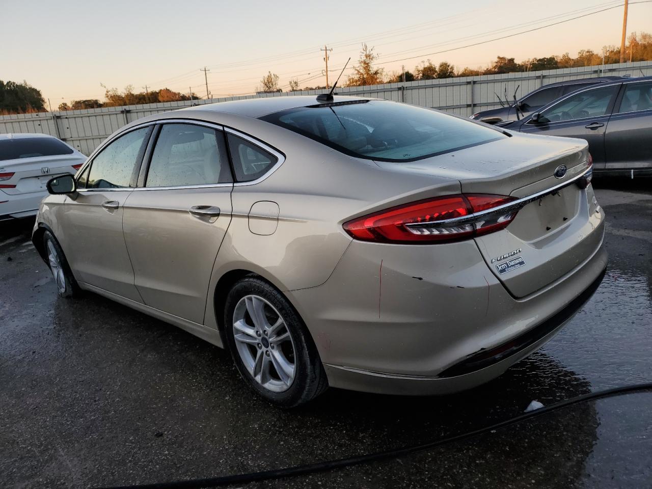 2018 Ford Fusion VIN 3FA6P0HD1JR208473 Copart auction photo, front end damage thumbnail 2