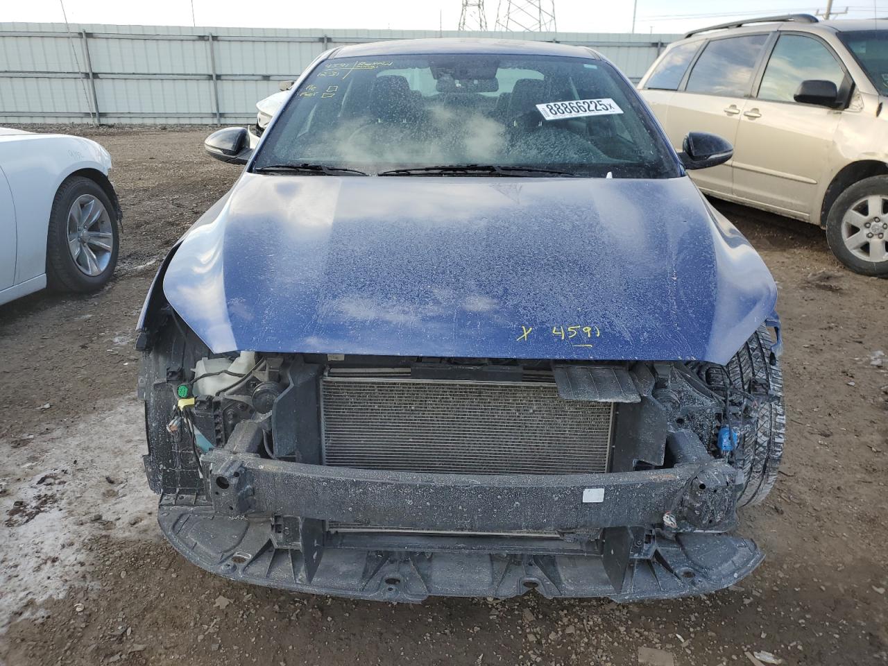 2020 KIA Forte VIN 3KPF34AD7LE250597 Copart auction photo, front end / minor dent/scratches damage thumbnail 5