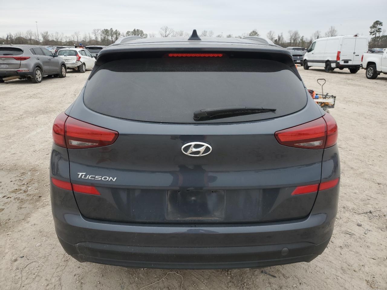 2019 Hyundai Tucson VIN KM8J33A44KU957186 Copart auction photo, front end / minor dent/scratches damage thumbnail 6