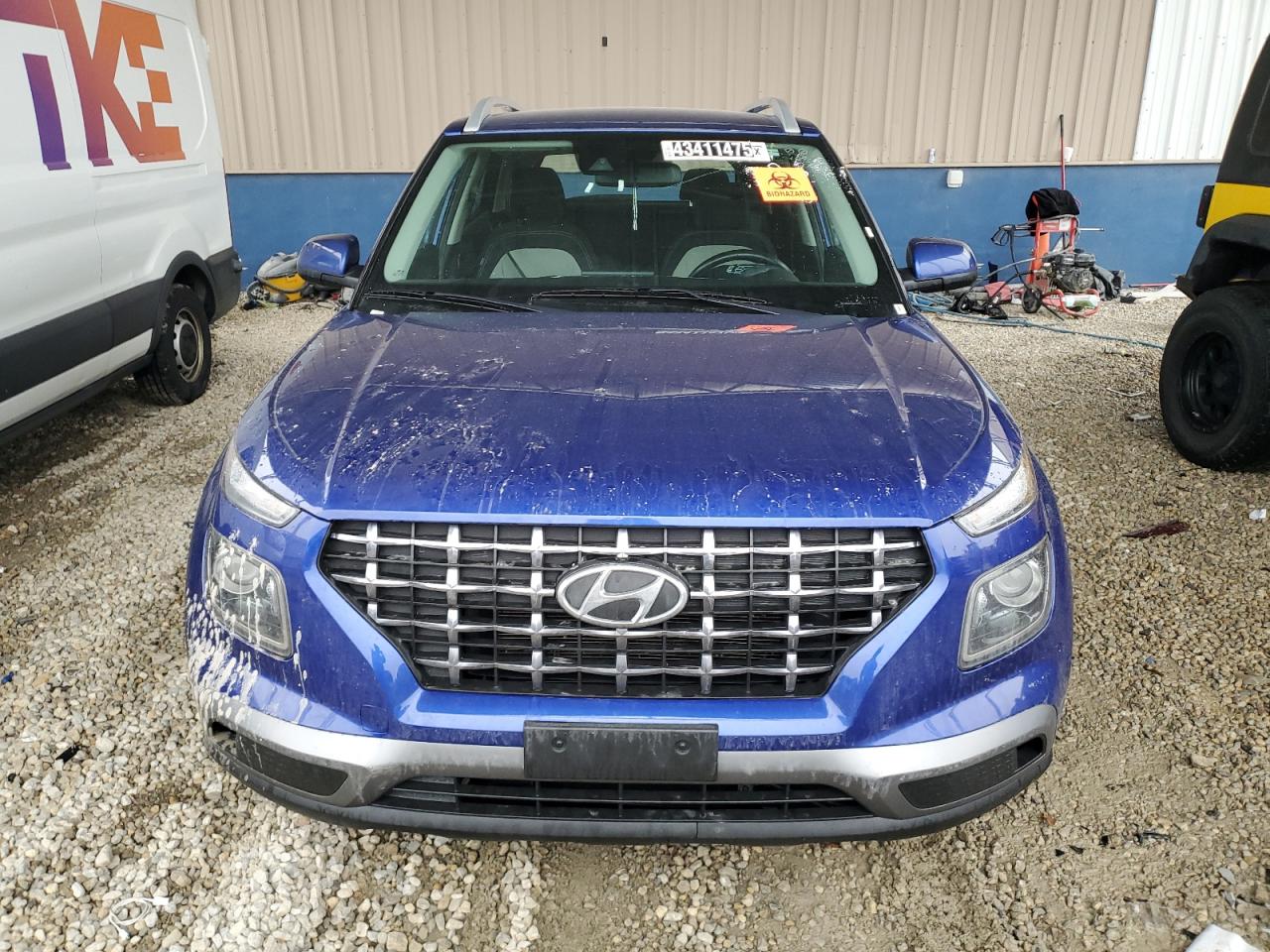 2021 Hyundai Venue VIN KMHRC8A35MU070870 Copart auction photo, rear end damage thumbnail 5