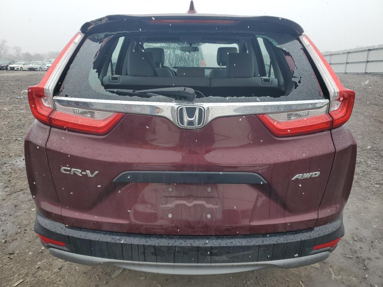 2018 Honda CR-V VIN 2HKRW6H36JH215085 Copart auction photo, rear end / front end damage thumbnail 6