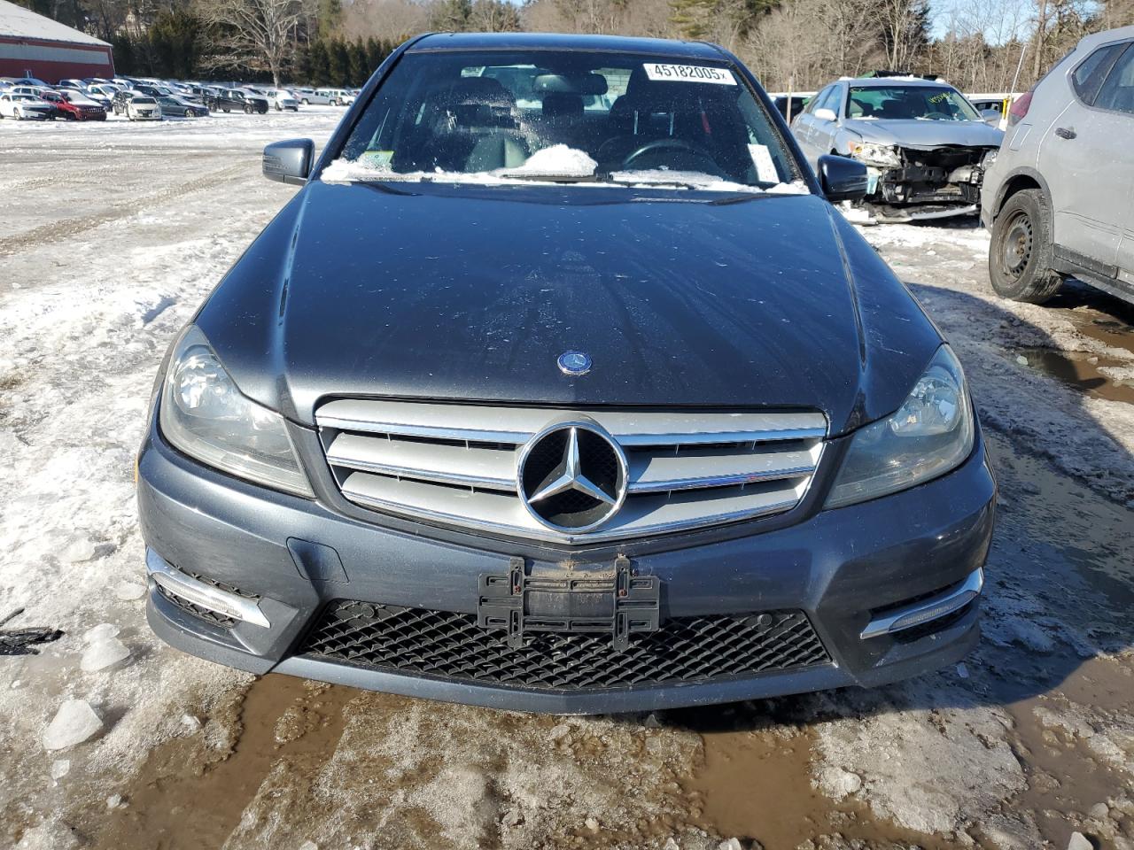 2013 Mercedes-Benz C-klasse VIN WDDGF8AB3DG019396 Copart auction photo, rear end damage thumbnail 5