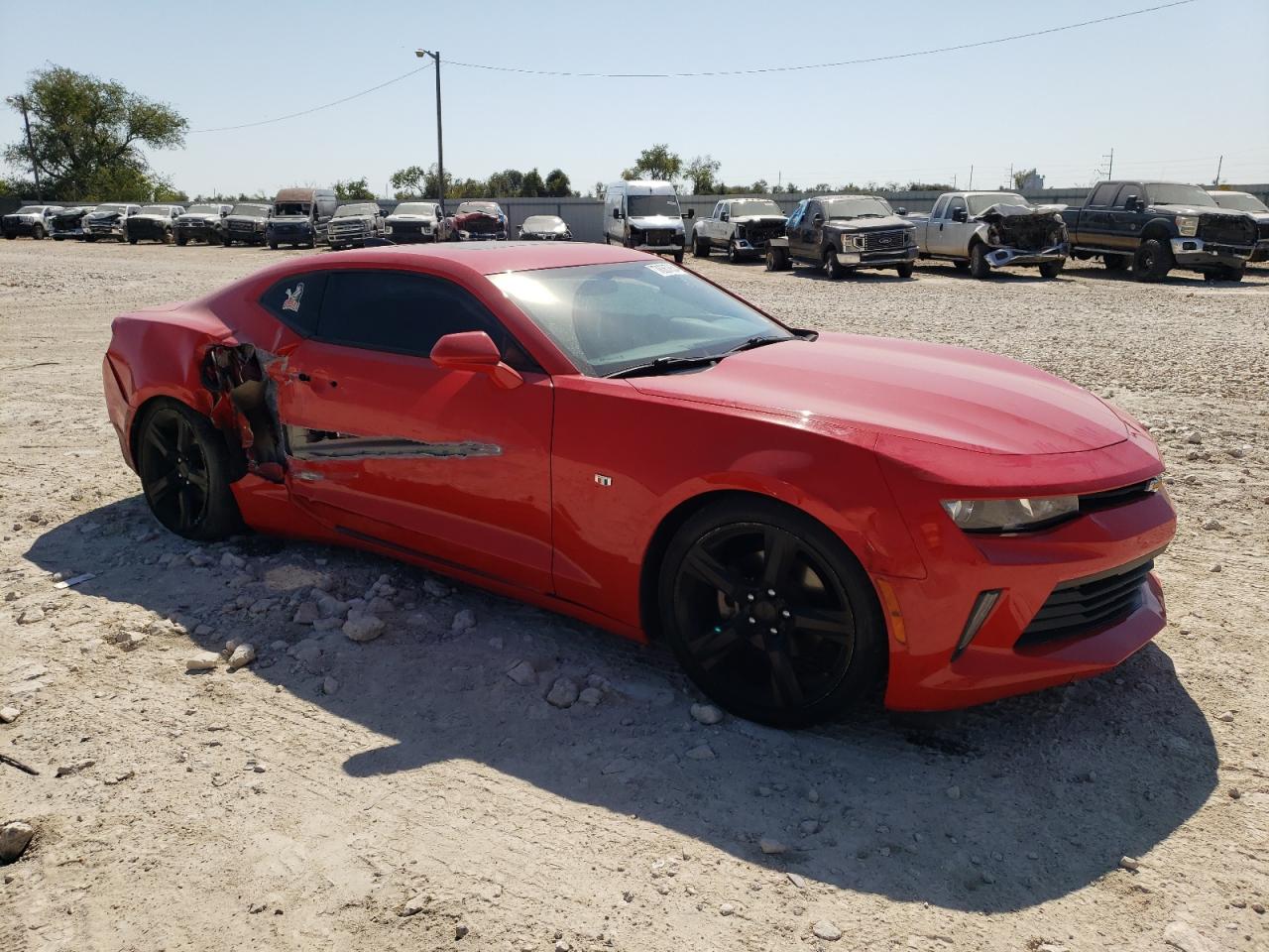 2018 Chevrolet Camaro VIN 1G1FB1RSXJ0185425 Copart auction photo, side damage thumbnail 4
