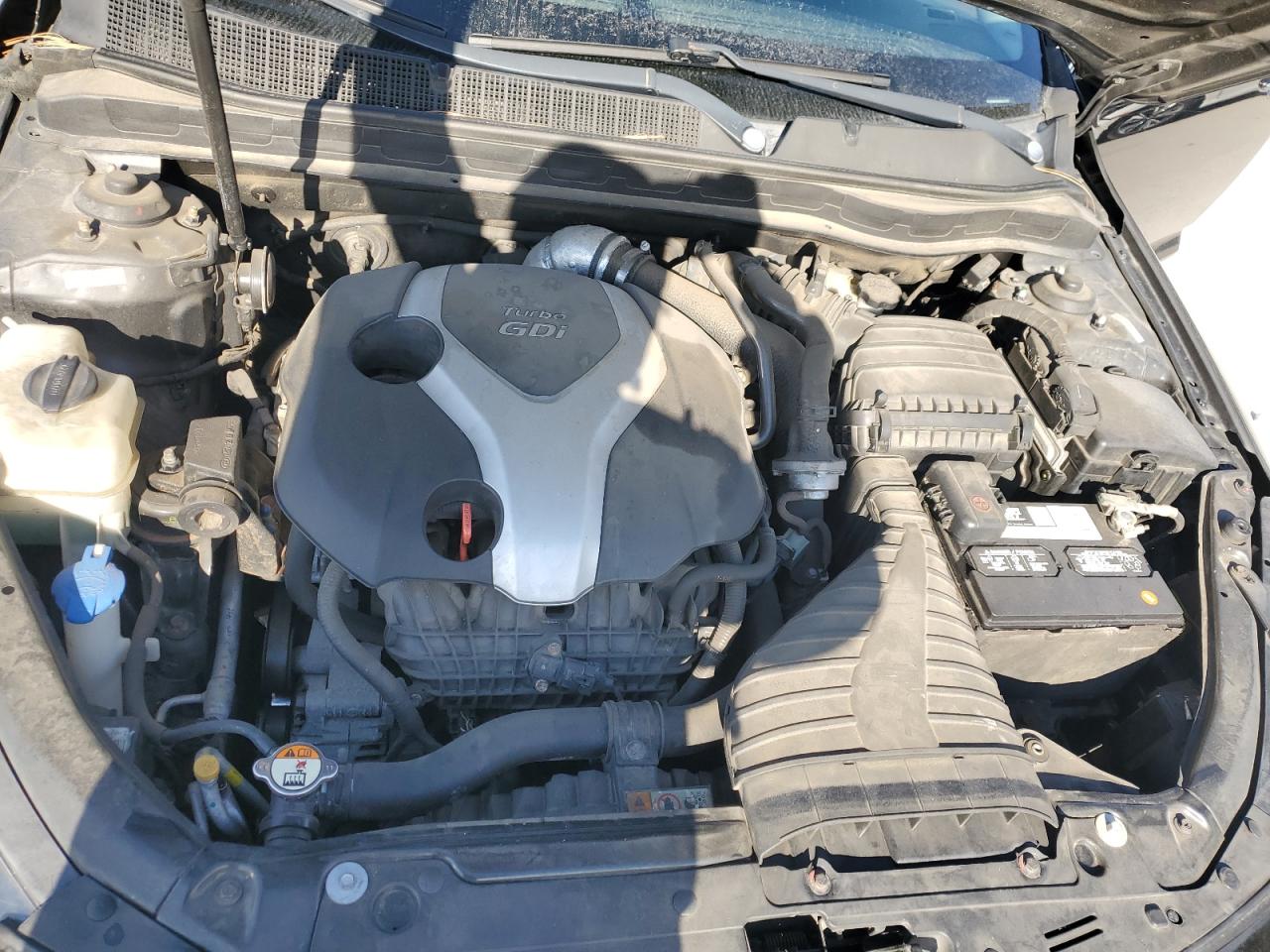 2013 KIA Optima VIN 5XXGR4A66DG141335 Copart auction photo, side damage thumbnail 13