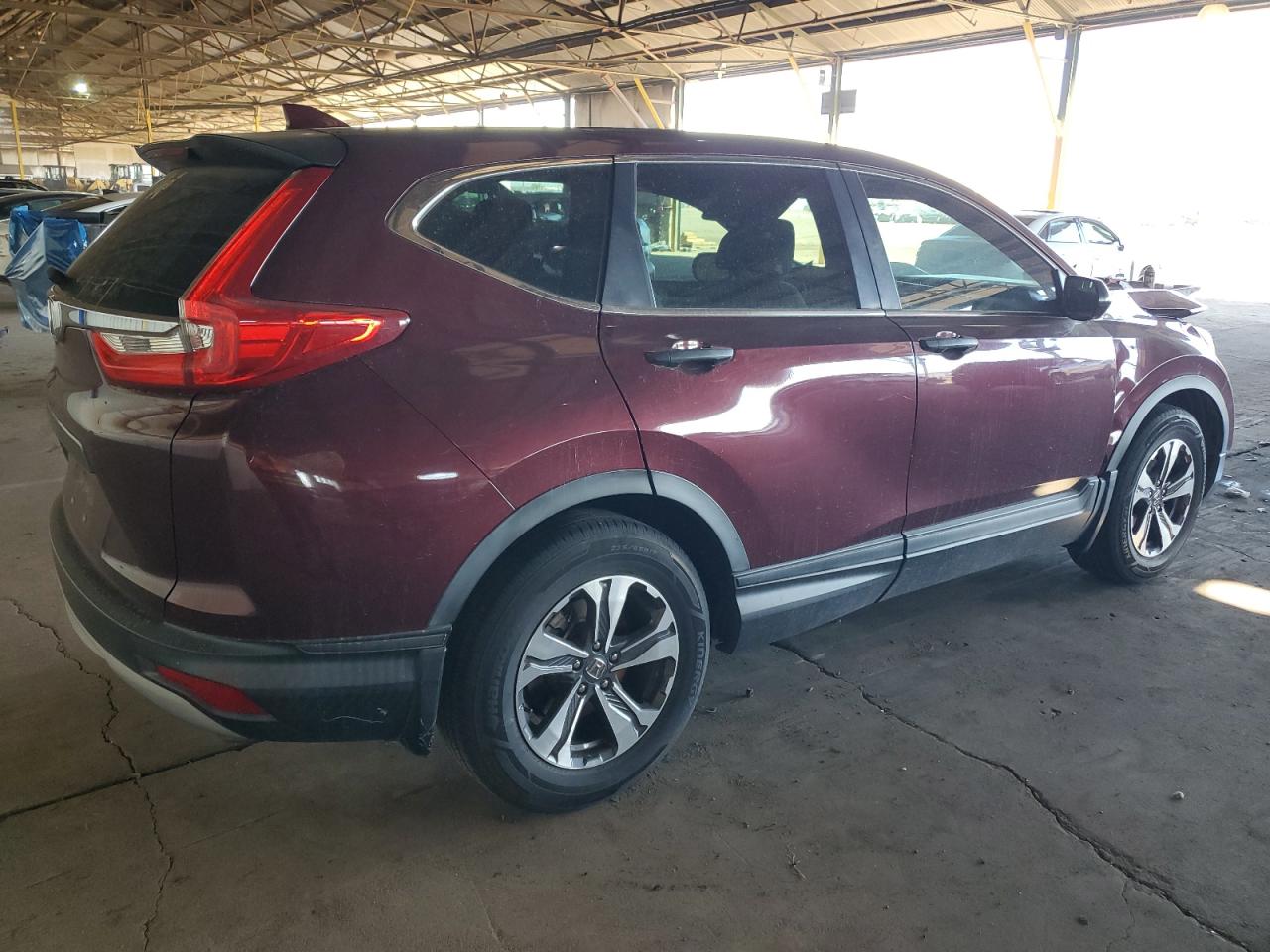 2017 Honda CR-V VIN 7FARW5H3XHE012059 Copart auction photo, front end damage thumbnail 3