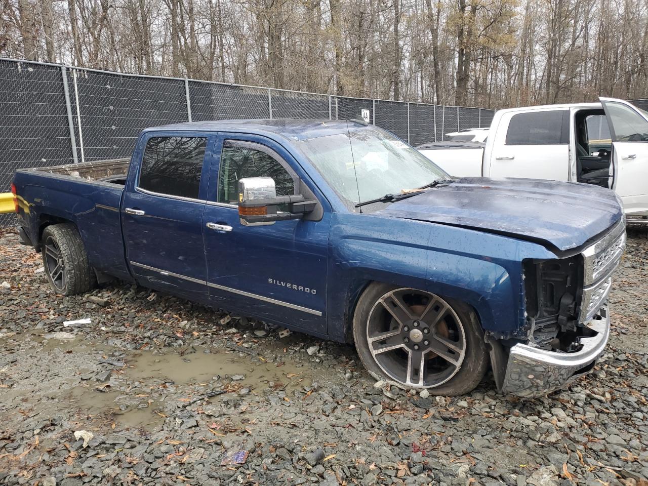 2015 Chevrolet Silverado VIN 3GCUKSEC3FG360944 Copart auction photo, all over damage thumbnail 4