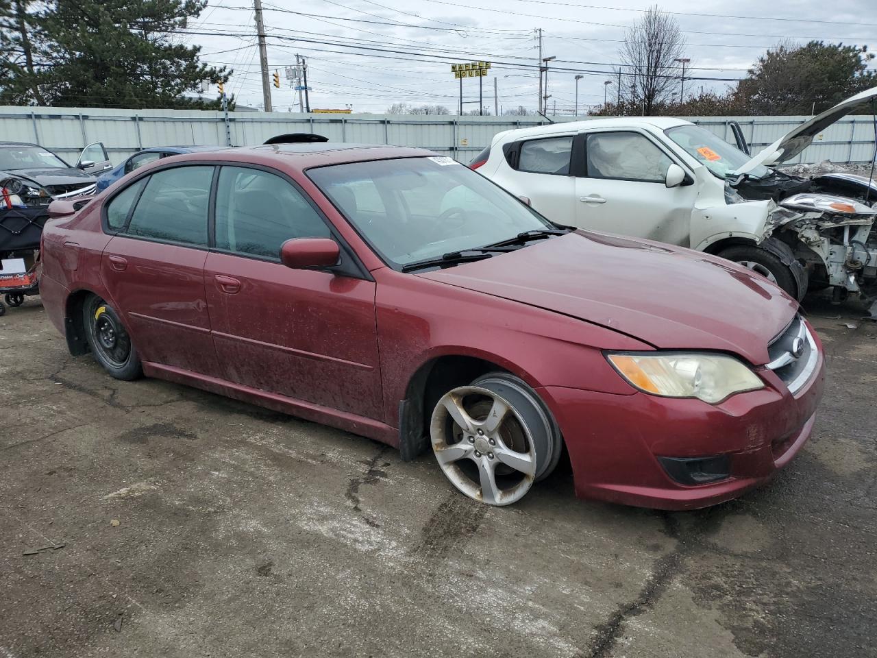 2009 Subaru Legacy VIN 4S3BL616X97227531 Copart auction photo, undercarriage damage thumbnail 4