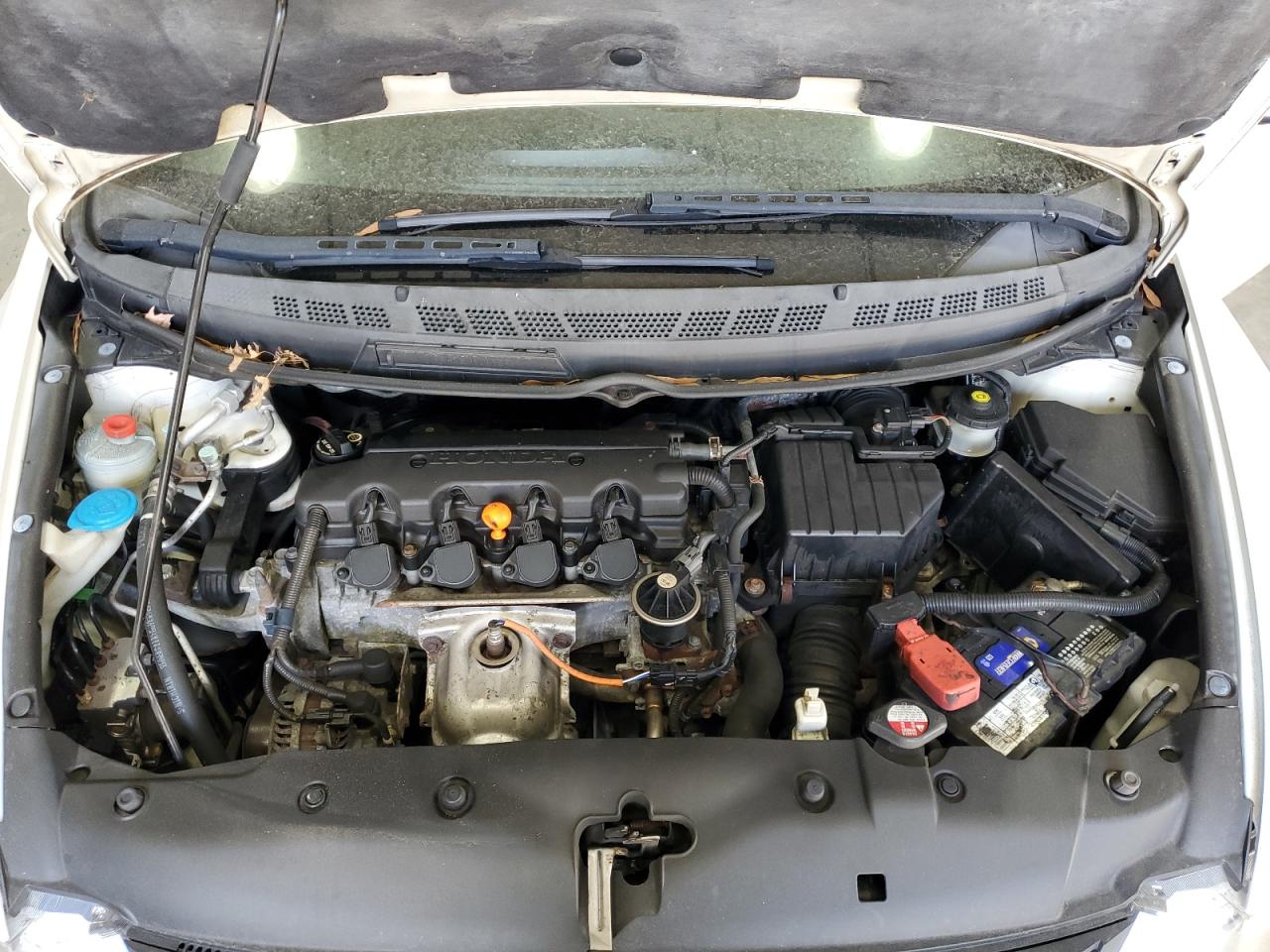 2010 Honda Civic VIN 2HGFG1B96AH532844 Copart auction photo, top/roof / rear end damage thumbnail 12