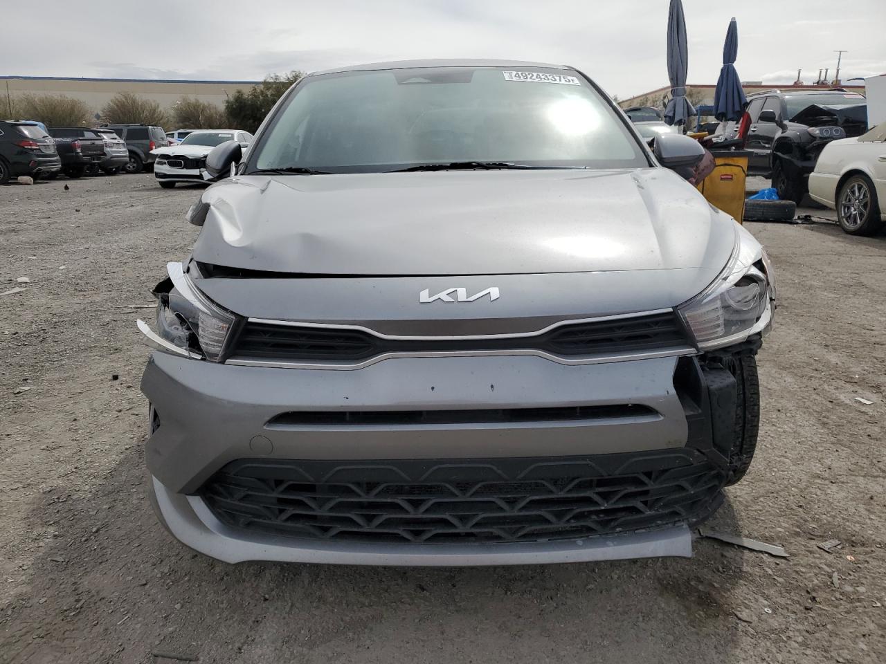 2023 KIA Rio VIN 3KPA24AD1PE552714 Copart auction photo, front end / rear end damage thumbnail 5
