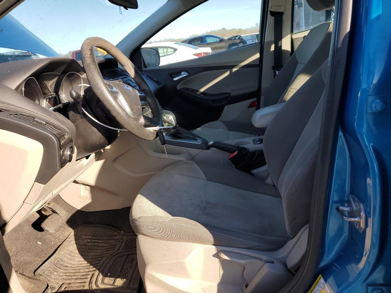 2014 Ford Focus VIN 1FADP3F24EL403739 Copart auction photo, front end / side damage thumbnail 7