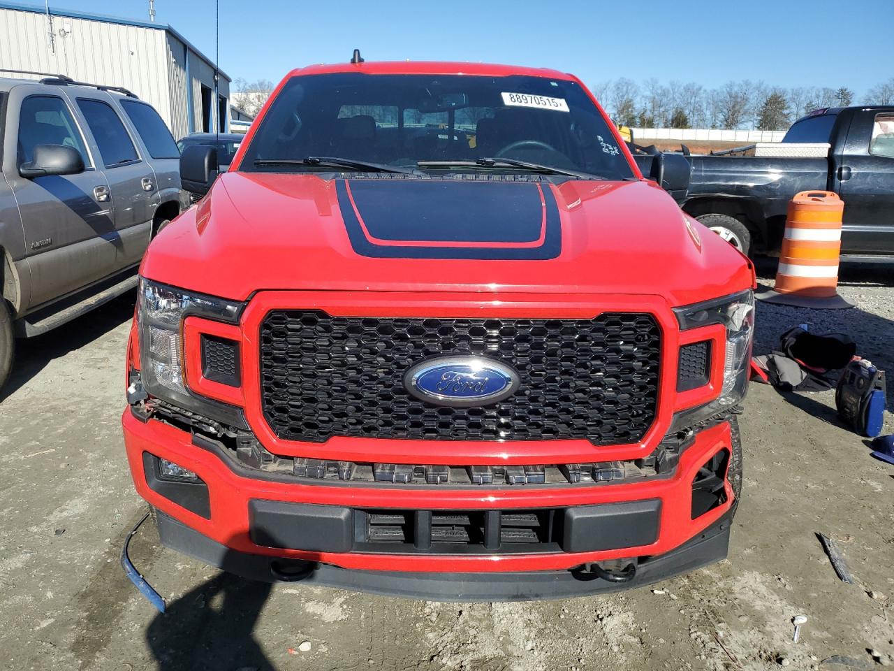 2020 Ford F-150 VIN 1FTEW1EP5LFB17820 Copart auction photo, side / front end damage thumbnail 5