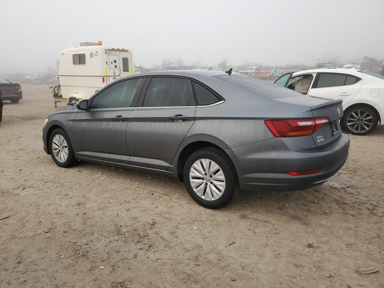 2019 Volkswagen Jetta VIN 3VWC57BU7KM091787 Copart auction photo, undercarriage / all over damage thumbnail 2