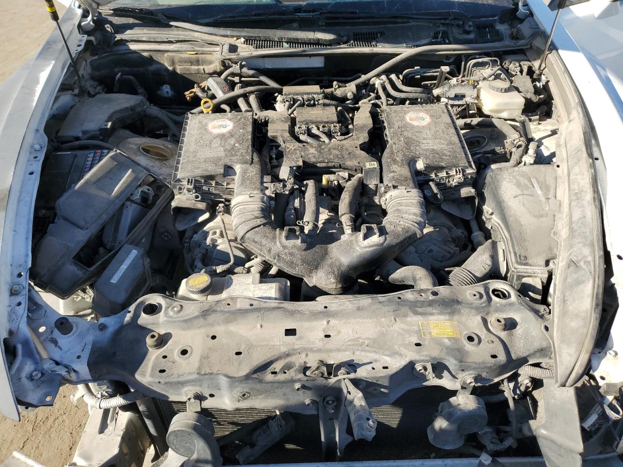 2013 Lexus LS VIN JTHCL5EF1D5016195 Copart auction photo, all over damage thumbnail 11