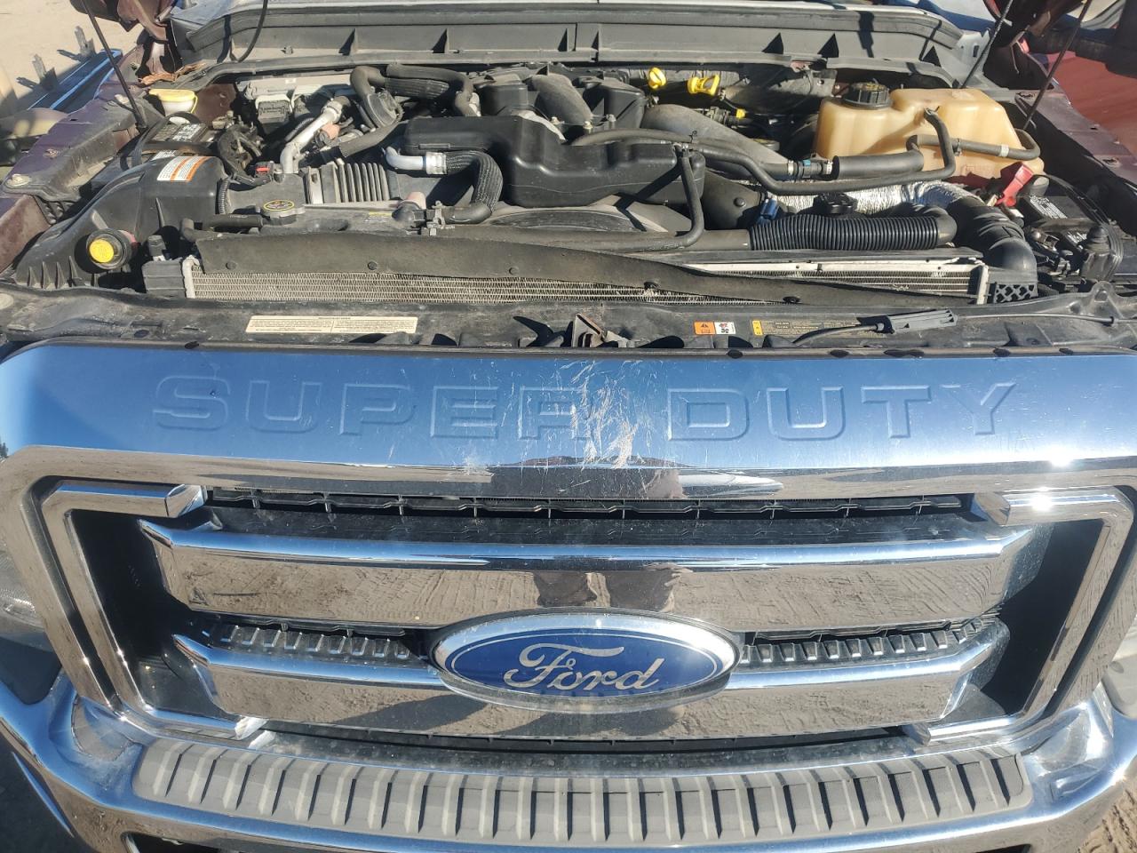 2011 Ford F250 VIN 1FT7W2BT9BEA89881 Copart auction photo, side damage thumbnail 11
