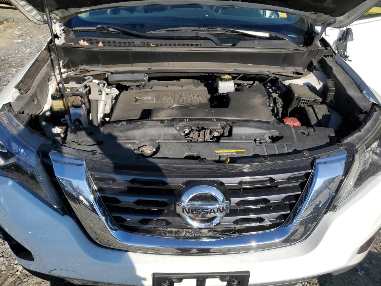 2017 Nissan Pathfinder VIN 5N1DR2MM1HC908009 Copart auction photo, side damage thumbnail 13