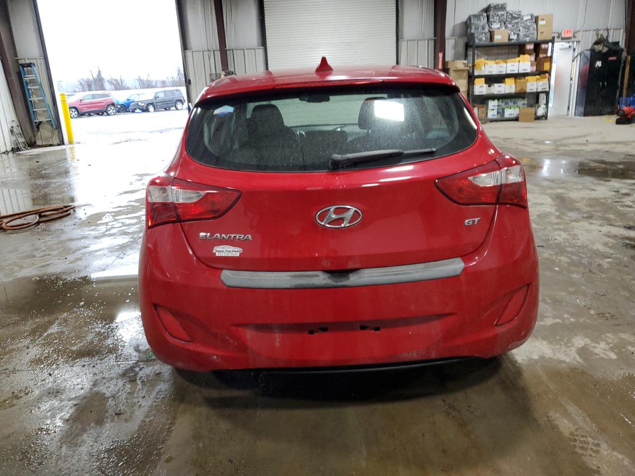 2013 Hyundai Elantra VIN KMHD35LE0DU084540 Copart auction photo, front end damage thumbnail 6
