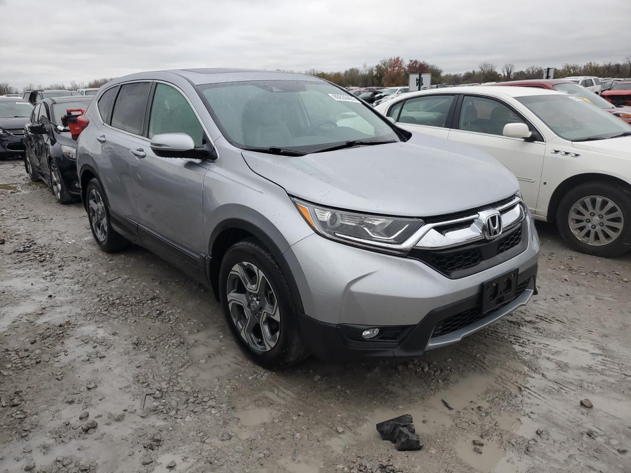 2019 Honda CR-V VIN 2HKRW1H81KH513866 Copart auction photo, front end damage thumbnail 4