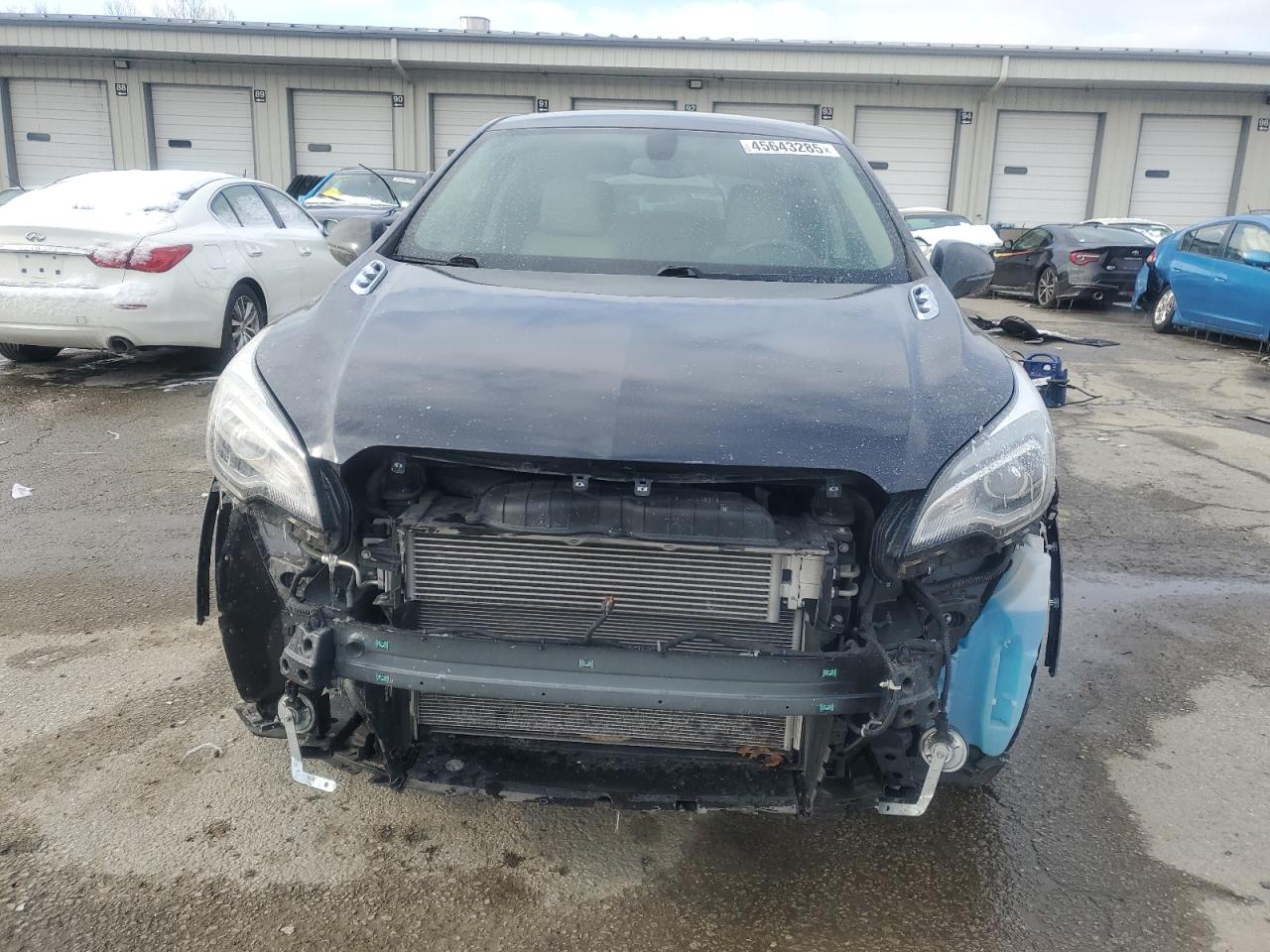 2020 Buick Envision VIN LRBFXBSA7LD156183 Copart auction photo, front end / rear end damage thumbnail 5
