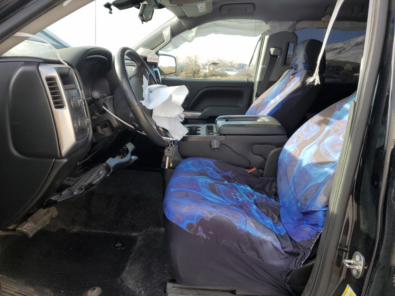 2018 Chevrolet Silverado VIN 3GCUKRER9JG422014 Copart auction photo, front end damage thumbnail 7