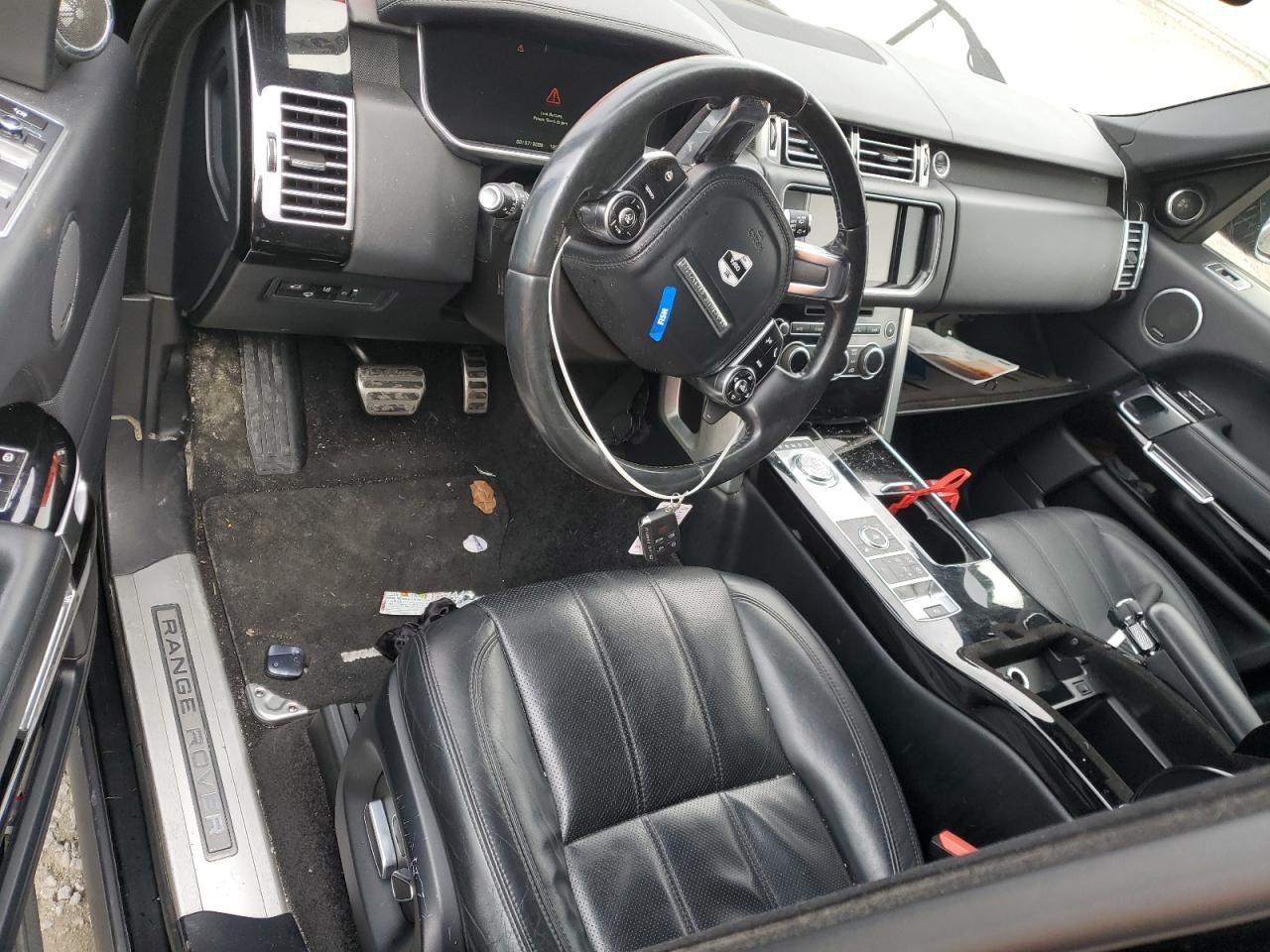 2014 Land Rover Range Rover VIN SALGS3TF7EA193753 Copart auction photo, front end damage thumbnail 8