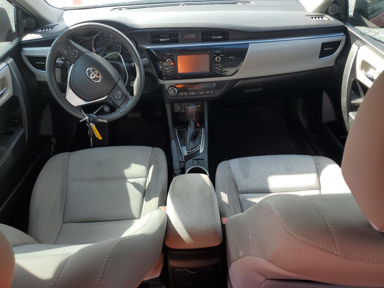2016 Toyota Corolla VIN 5YFBURHE5GP460949 Copart auction photo, front end damage thumbnail 8