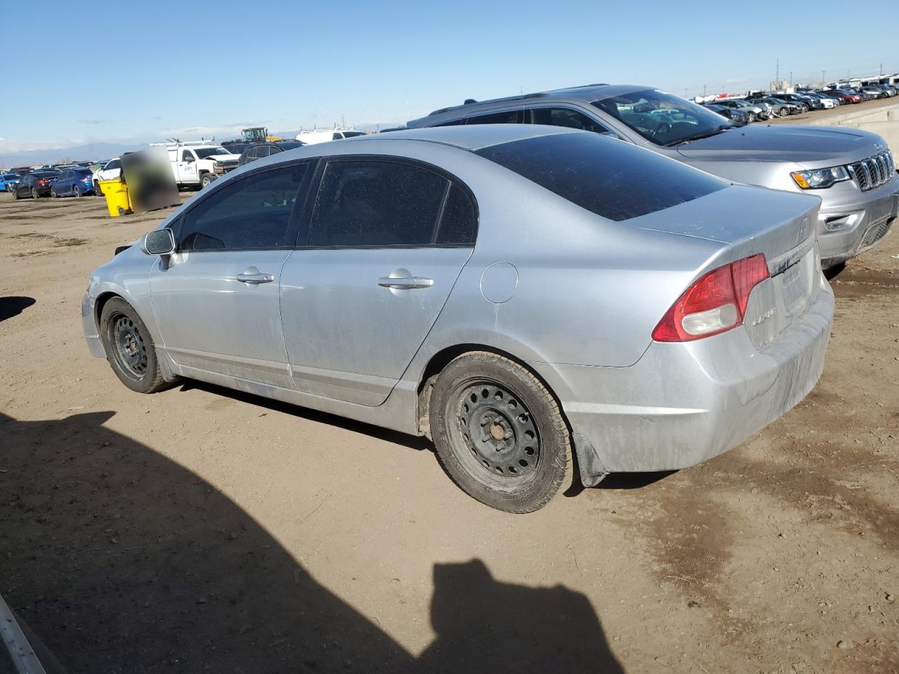2010 Honda Civic VIN 2HGFA1F57AH563478 Copart auction photo, front end damage thumbnail 2