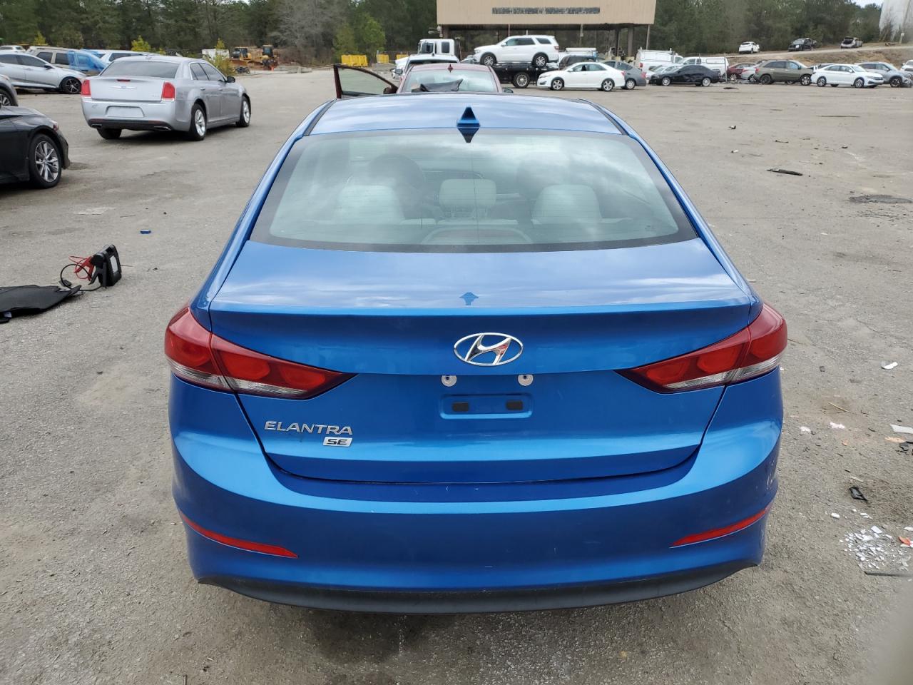 2017 Hyundai Elantra VIN 5NPD74LF8HH167757 Copart auction photo, front end damage thumbnail 6