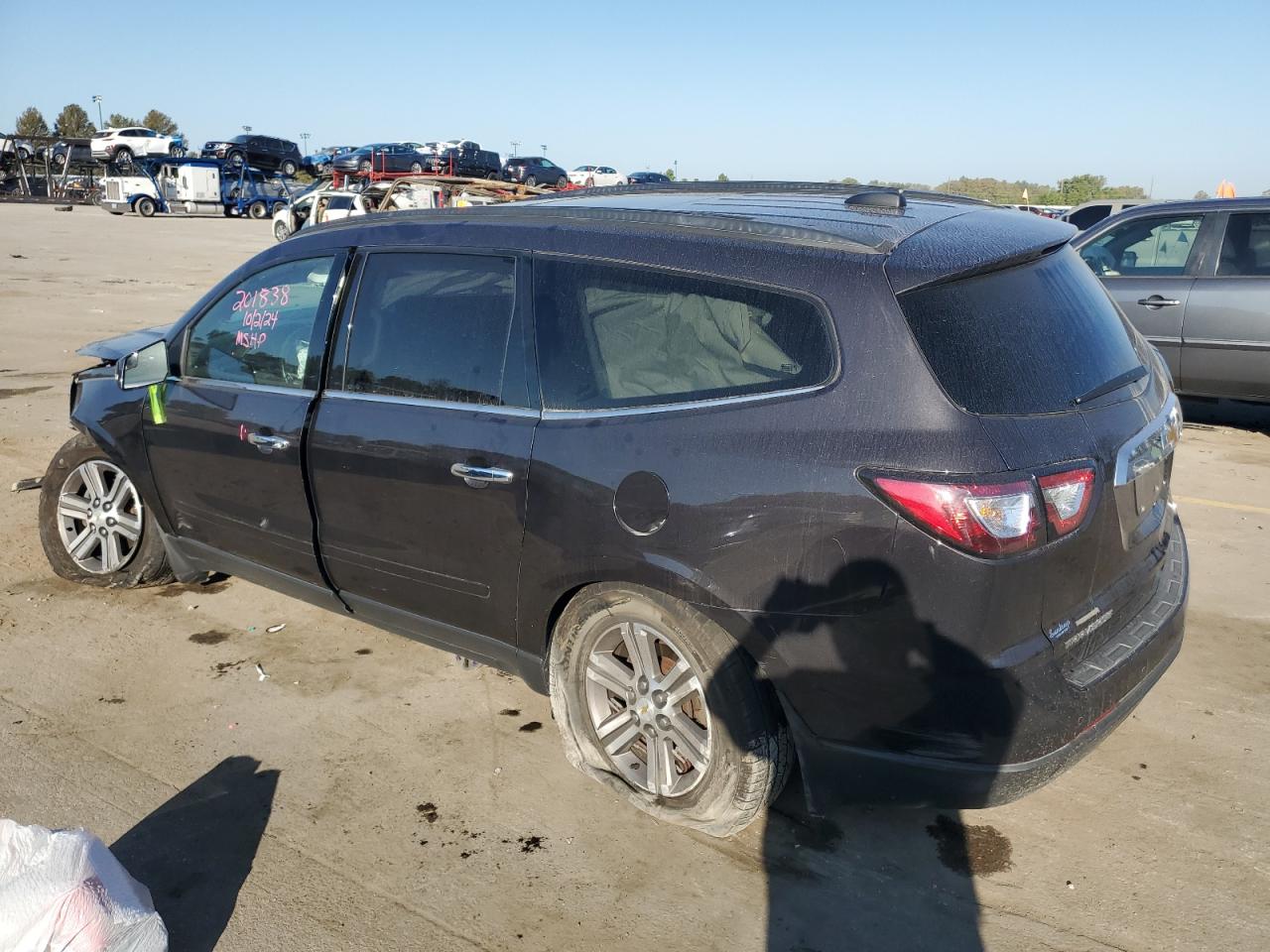 2017 Chevrolet Traverse VIN 1GNKRHKD3HJ146399 Copart auction photo, front end damage thumbnail 2