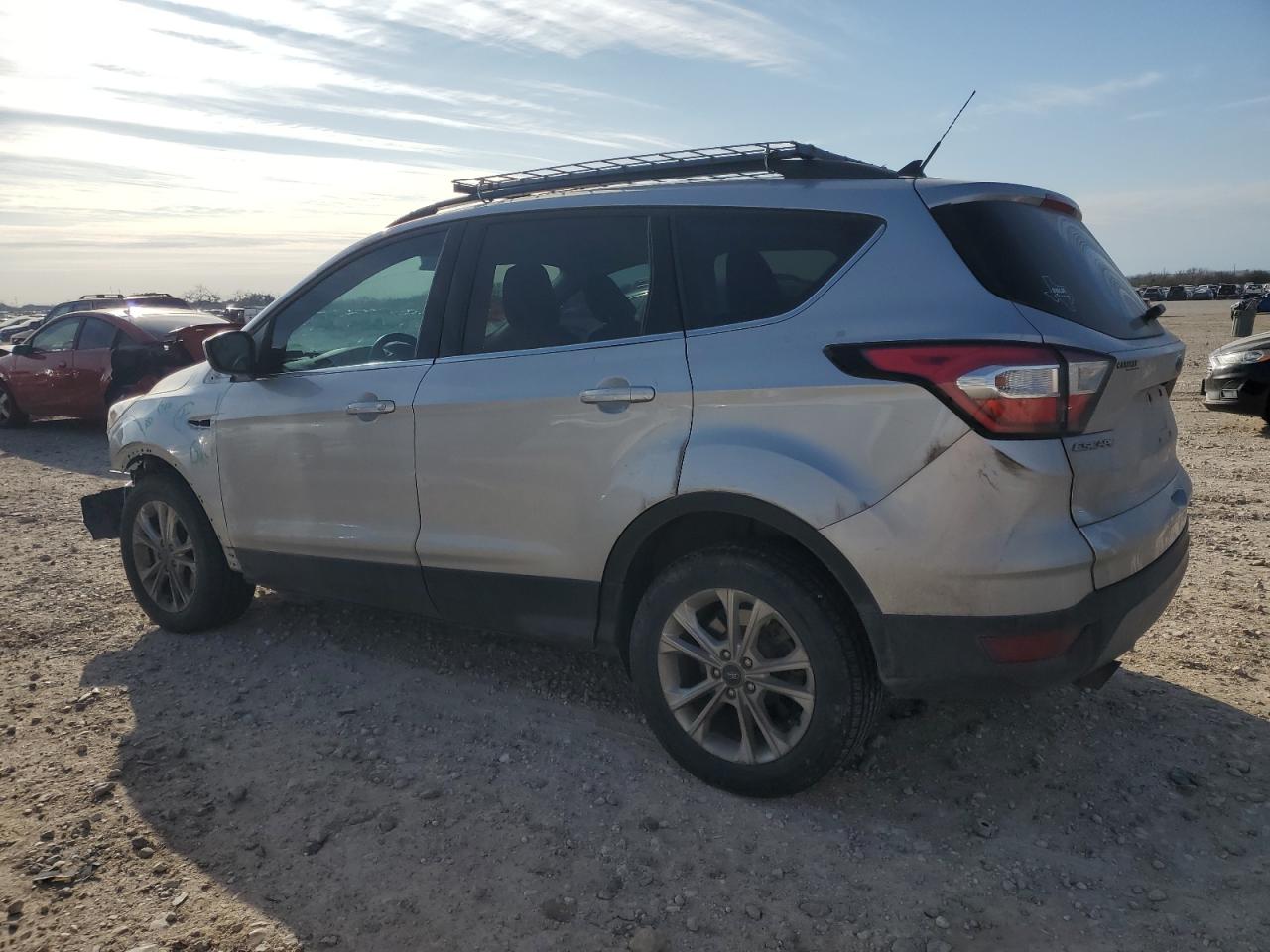 2018 Ford Escape VIN 1FMCU9GD8JUC91318 Copart auction photo, front end damage thumbnail 2