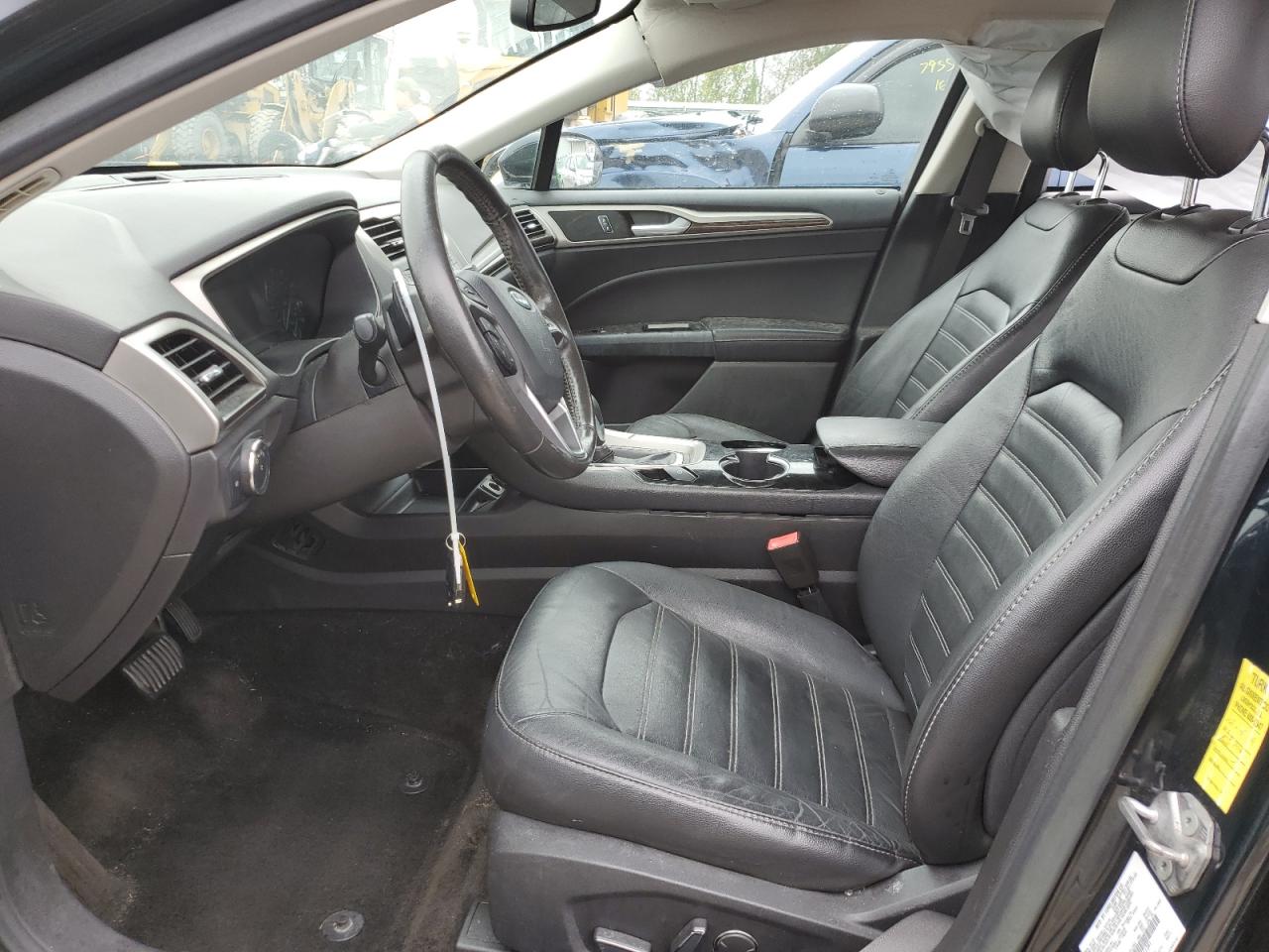 2014 Ford Fusion VIN 3FA6P0H95ER361391 Copart auction photo, rear end / rear end damage thumbnail 7