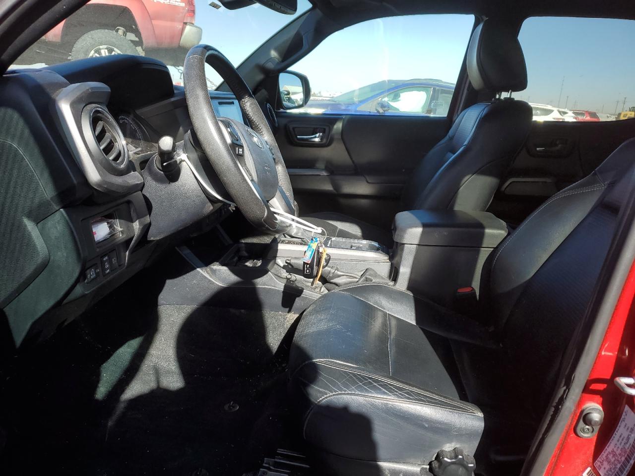 2019 Toyota Tacoma VIN 3TMCZ5AN7KM264276 Copart auction photo, side damage thumbnail 7