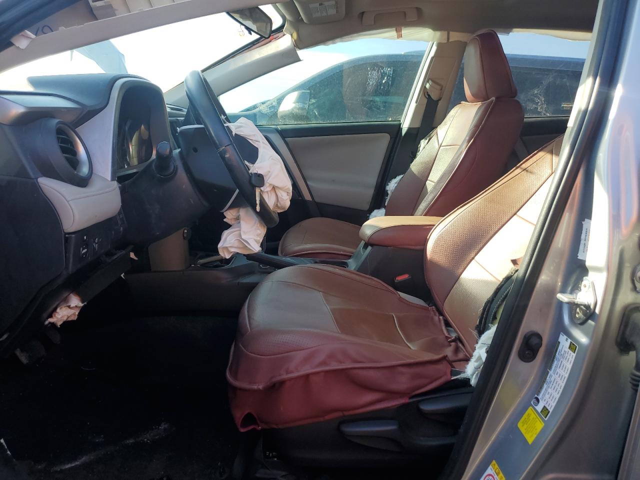 2016 Toyota RAV 4 VIN 2T3WFREV8GW244941 Copart auction photo, front end / mechanical damage thumbnail 7