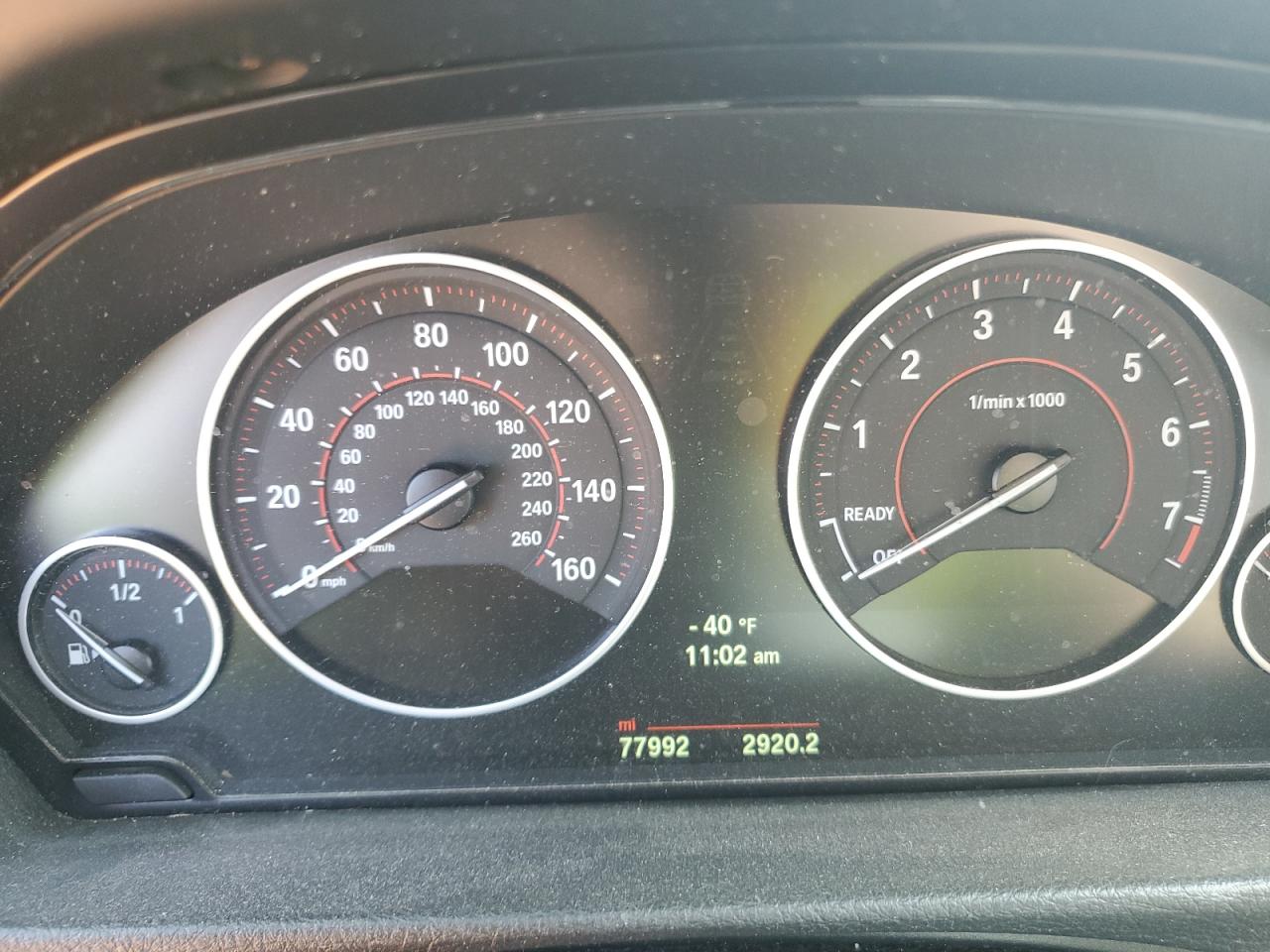 2014 BMW 3er VIN WBA3A5C56EF453569 Copart auction photo, front end damage thumbnail 9