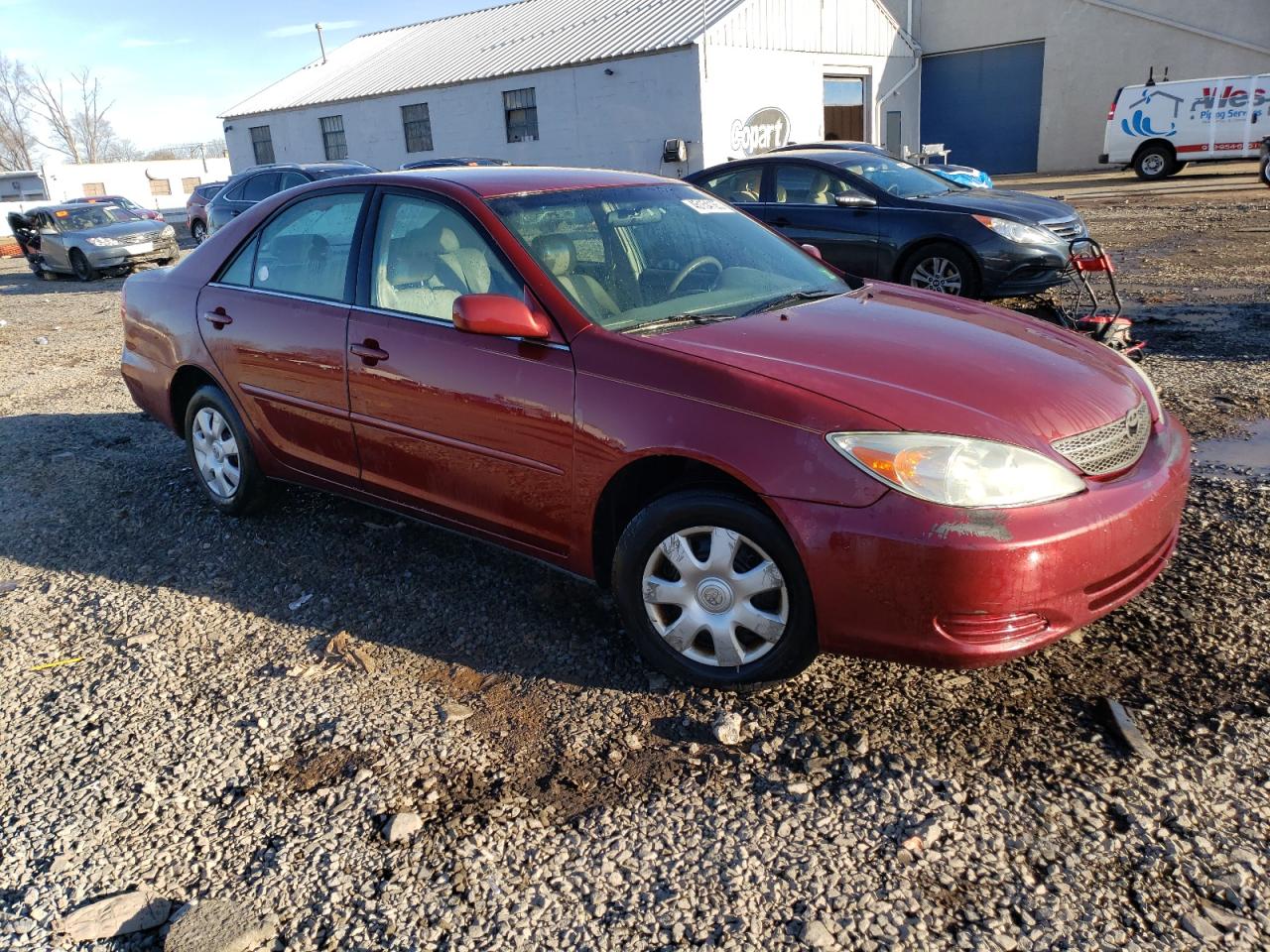 2004 Toyota Camry VIN 4T1BE32K84U281257 Copart auction photo, front end damage thumbnail 4