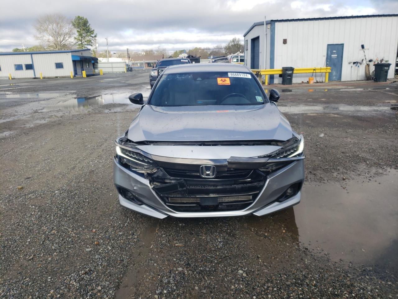 2021 Honda Accord VIN 1HGCV1F33MA085357 Copart auction photo, rear end / front end damage thumbnail 5
