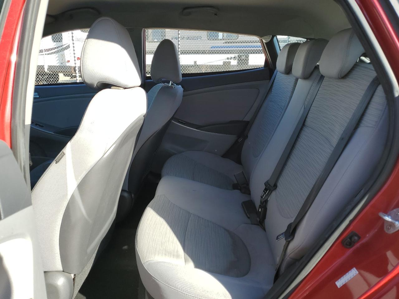 2017 Hyundai Accent VIN KMHCT5AE9HU342624 Copart auction photo, side / front end damage thumbnail 10